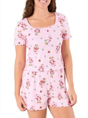 Strawberry Shortcake Women's 2-Piece Pajama Shorts Set